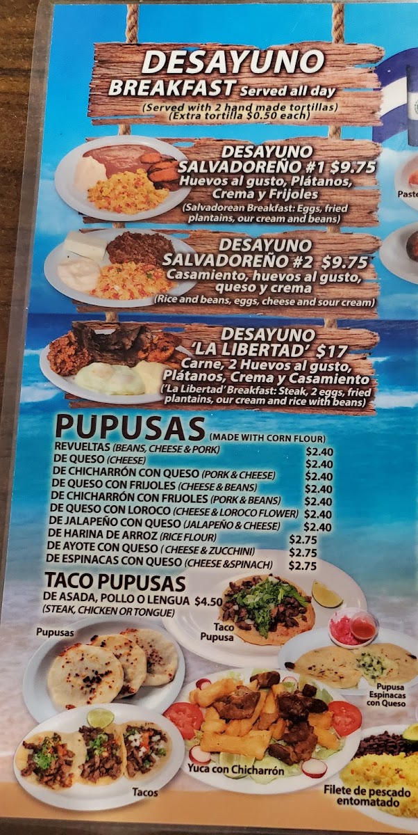 La Libertad Restaurant Menu - Image 4